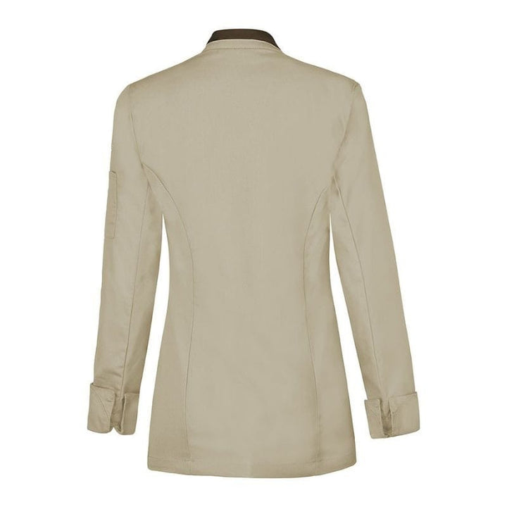 Women's Beige Long Sleeve Kitchen Coat  - LAFONT -  by Lafont - Cuisine | MANELLI``