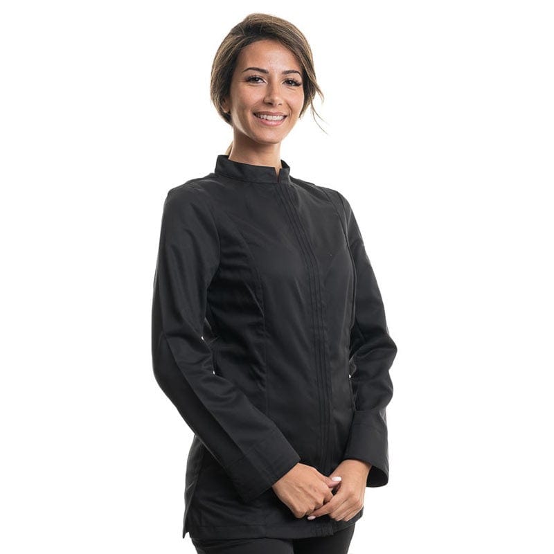 Women's Black Kitchen Coat - LAFONT -  by Lafont - Cuisine | MANELLI``