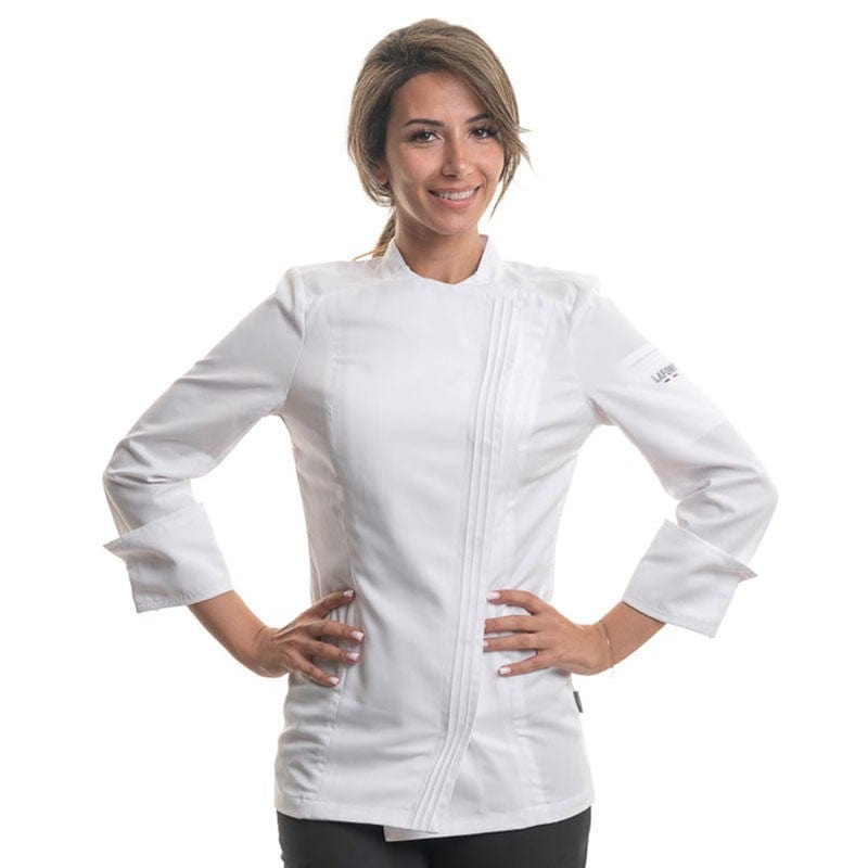 Women's Titanium White Chef's Coat - LAFONT -  by Lafont - Cuisine | MANELLI``