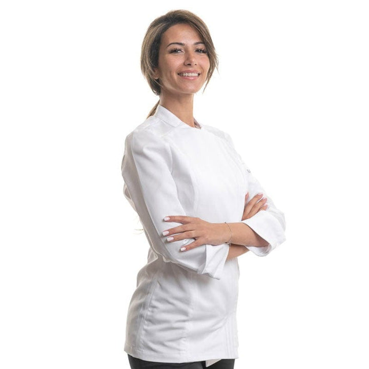 Women's Titanium White Chef's Coat - LAFONT -  by Lafont - Cuisine | MANELLI``