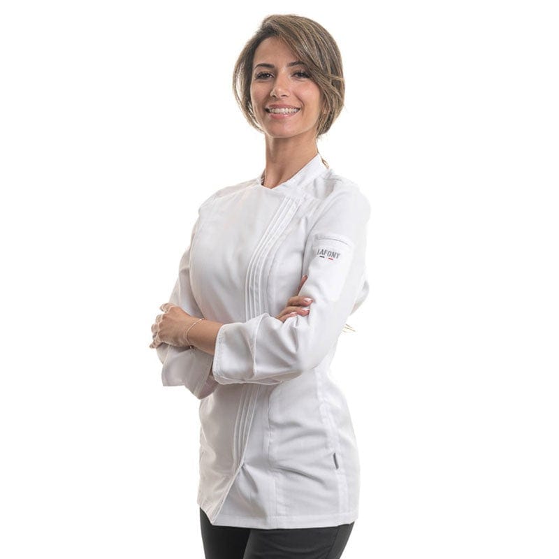 Women's Titanium White Chef's Coat - LAFONT -  by Lafont - Cuisine | MANELLI``