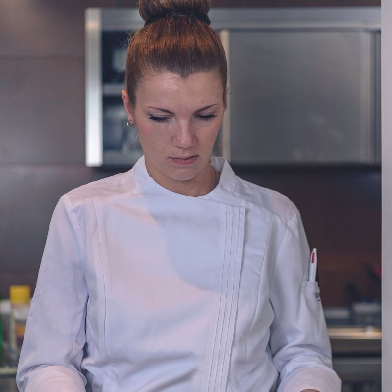 Women's Titanium White Chef's Coat - LAFONT -  by Lafont - Cuisine | MANELLI``