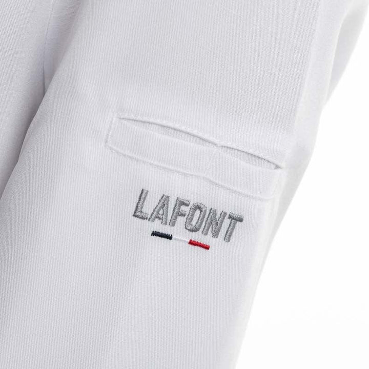 Women's White Cristal Kitchen Coat - Lafont -  by Lafont - Cuisine | MANELLI``