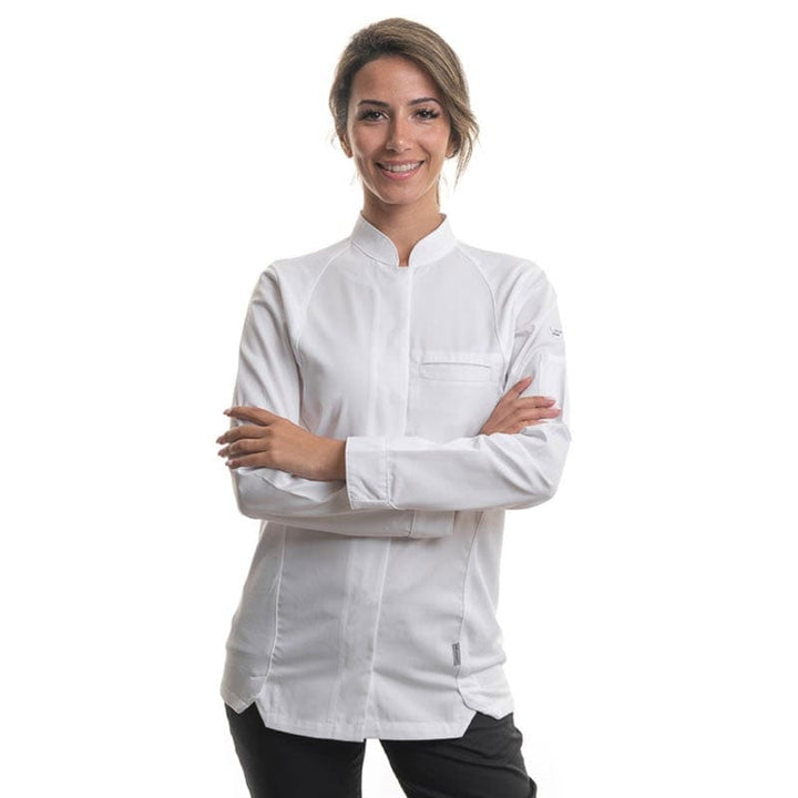 Women's White Pepper Kitchen Coat - LAFONT -  by Lafont - Cuisine | MANELLI``