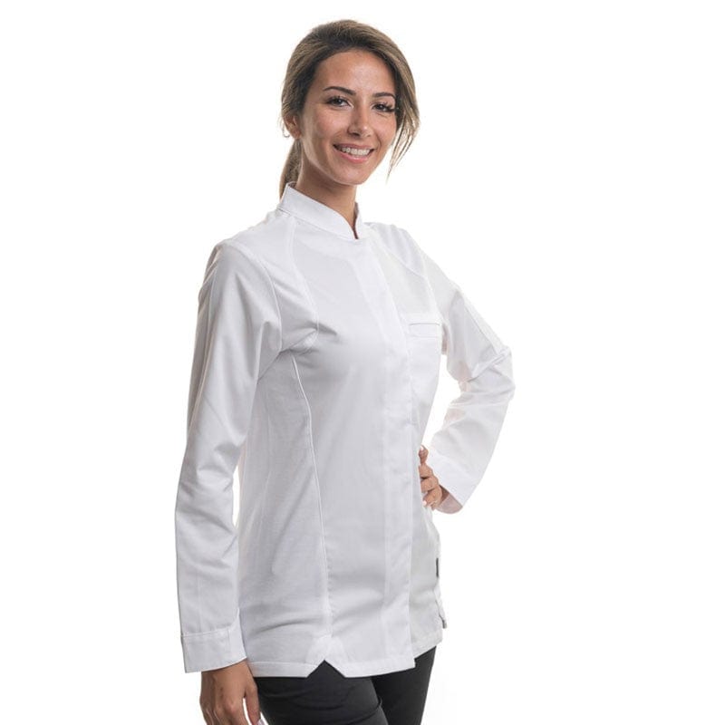 Women's White Pepper Kitchen Coat - LAFONT -  by Lafont - Cuisine | MANELLI``