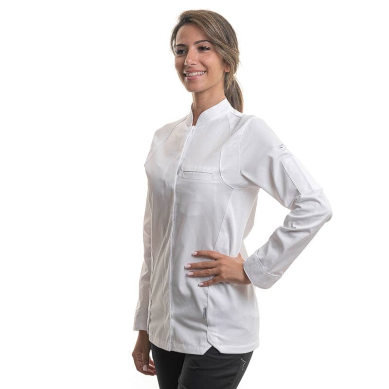 Women's White Pepper Kitchen Coat - LAFONT -  by Lafont - Cuisine | MANELLI``