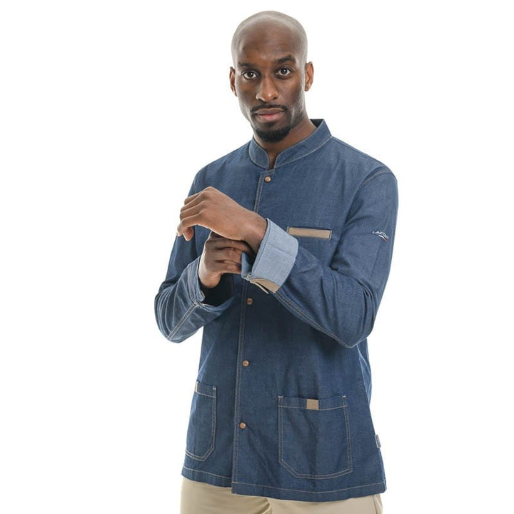 Men's Long Sleeve Jean Chef Coat - LAFONT -  by Lafont - Cuisine | MANELLI``