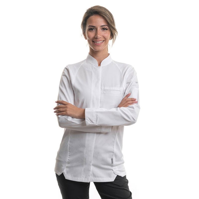 White Women Kitchen Coat - LAFONT -  by Lafont - Cuisine | MANELLI``