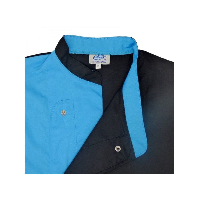 Black Blue Pastry Chef Jacket - MANELLI -  by Manelli | MANELLI``