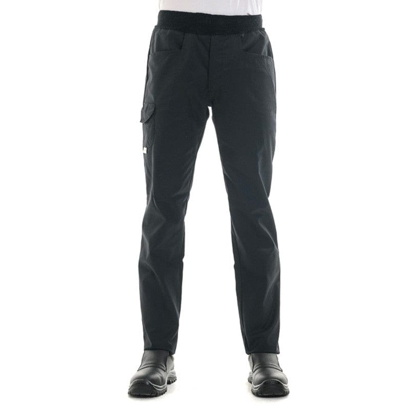 Black Comfort Kitchen Trousers - MANELLI -  by Manelli | MANELLI``