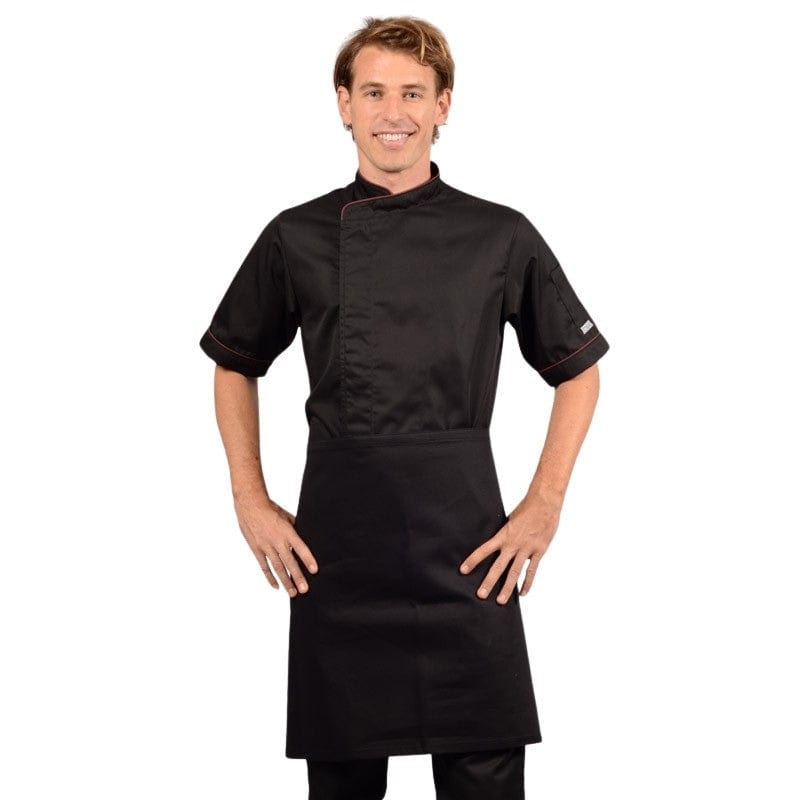 Black Half Chef Apron - MANELLI -  by Manelli | MANELLI``