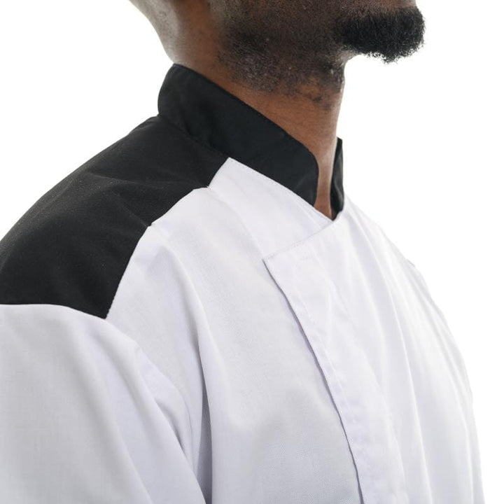 Black Master Short Sleeve or Long Sleeve Chef Coat - MANELLI -  by Manelli | MANELLI``