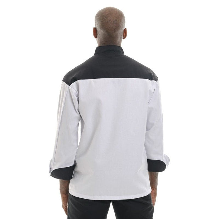 Black Master Short Sleeve or Long Sleeve Chef Coat - MANELLI -  by Manelli | MANELLI``