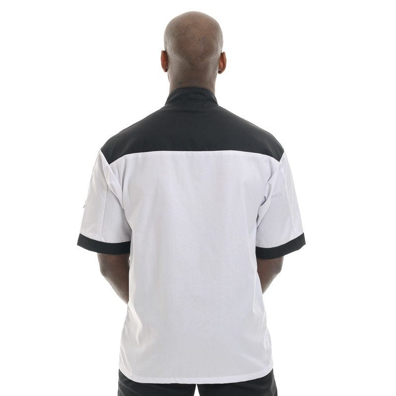 Black Master Short Sleeve or Long Sleeve Chef Coat - MANELLI -  by Manelli | MANELLI``