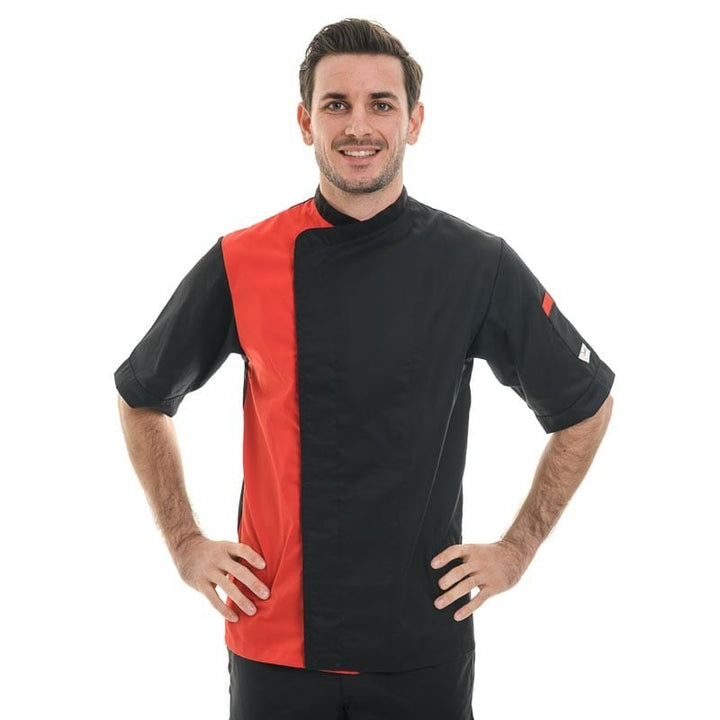 Black Red Kitchen Coat - MANELLI -  by Manelli | MANELLI``