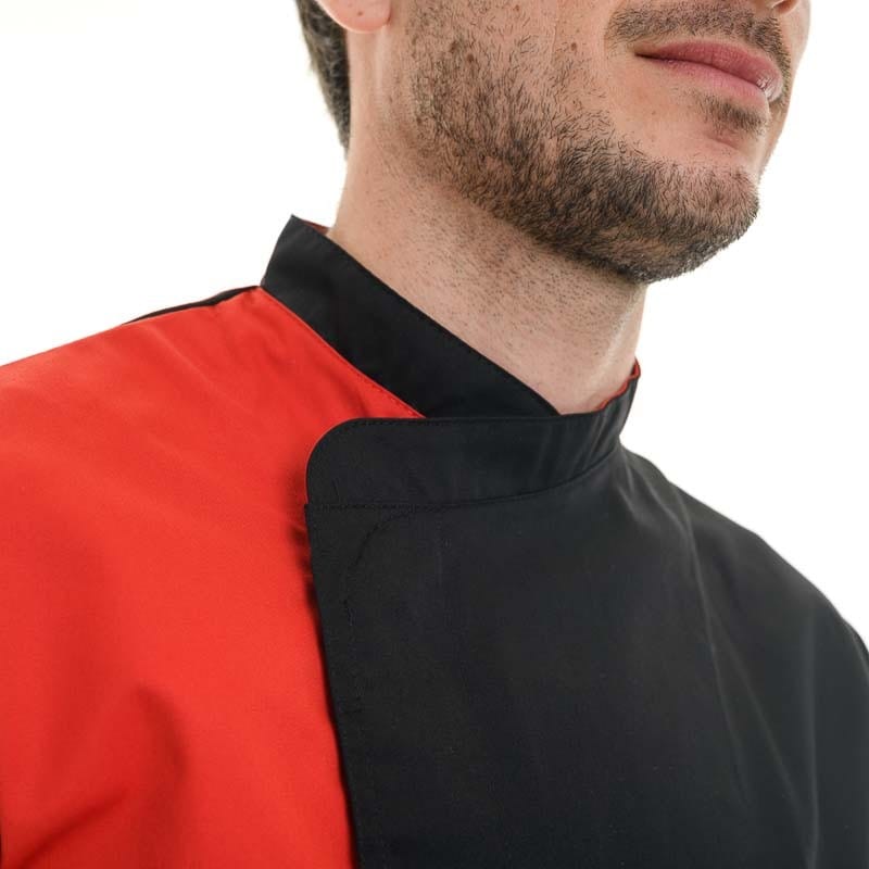 Black Red Kitchen Coat - MANELLI -  by Manelli | MANELLI``