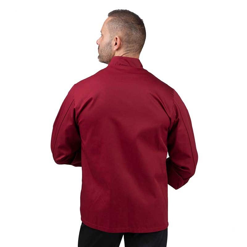 Burgundy Chef Coat - MANELLI -  by Manelli | MANELLI``