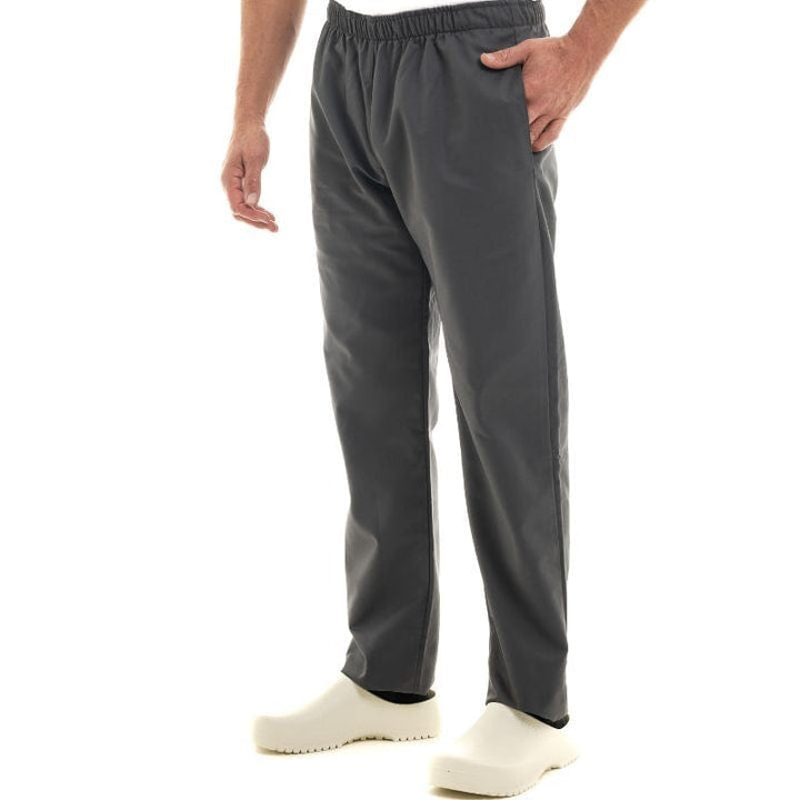 Carros Gray Elastic Belt Work Trousers - MANELLI -  by Manelli | MANELLI``