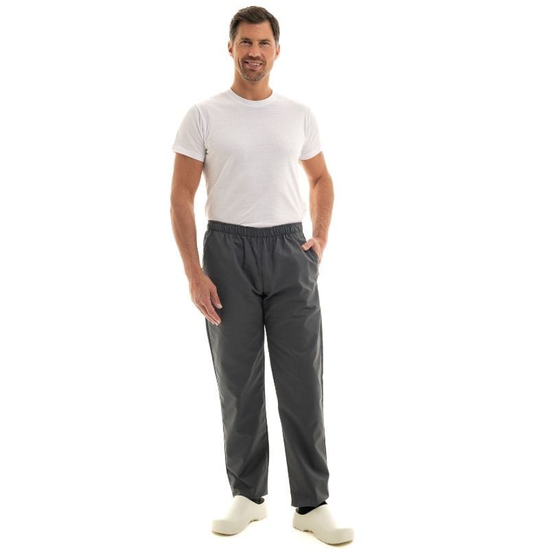 Carros Gray Elastic Belt Work Trousers - MANELLI -  by Manelli | MANELLI``