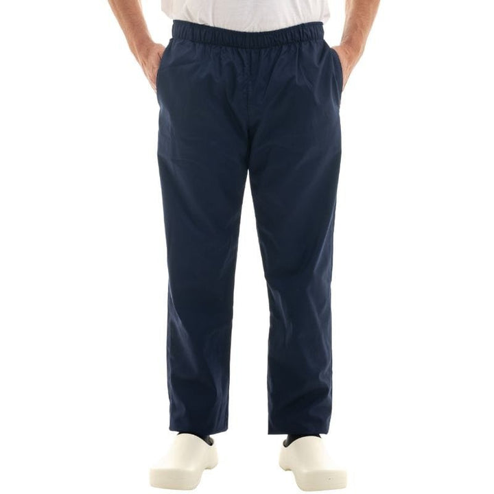 Carros Navy Blue Elastic Belt Work Trousers - MANELLI -  by Manelli | MANELLI``