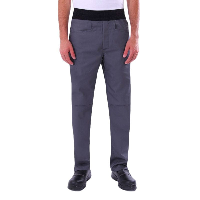 Gray Slim Comfort Kitchen Trousers - MANELLI -  by Manelli | MANELLI``