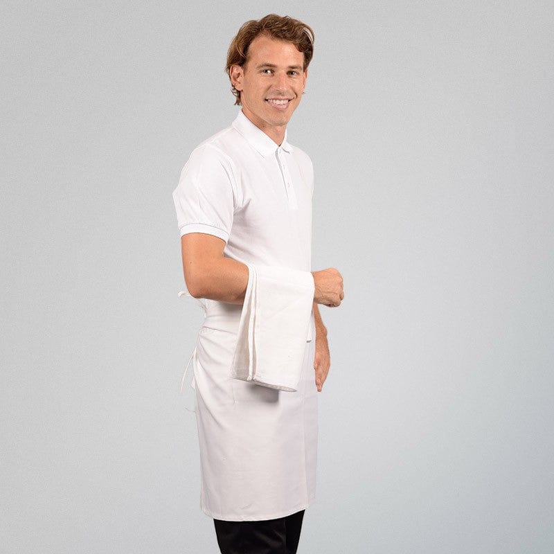 Half Chef Kitchen Apron 100% Cotton - MANELLI -  by Manelli | MANELLI``