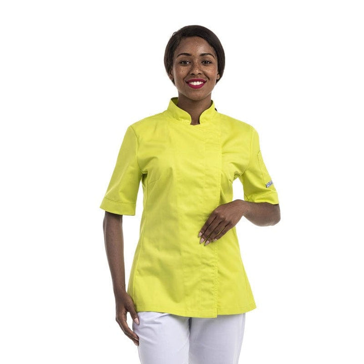 Lime Green Women's Kitchen Coat - MANELLI -  by Manelli | MANELLI``