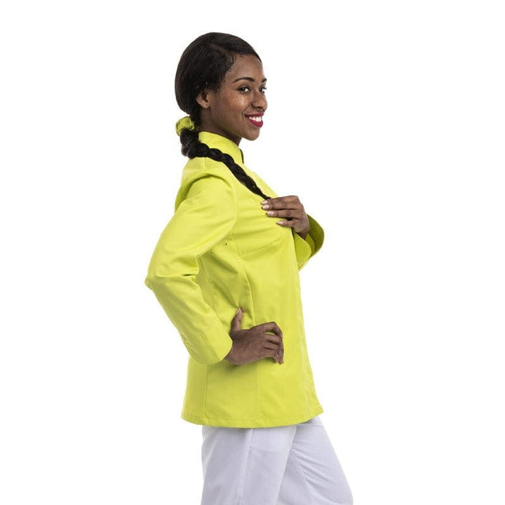 Lime Green Women's Kitchen Coat - MANELLI -  by Manelli | MANELLI``