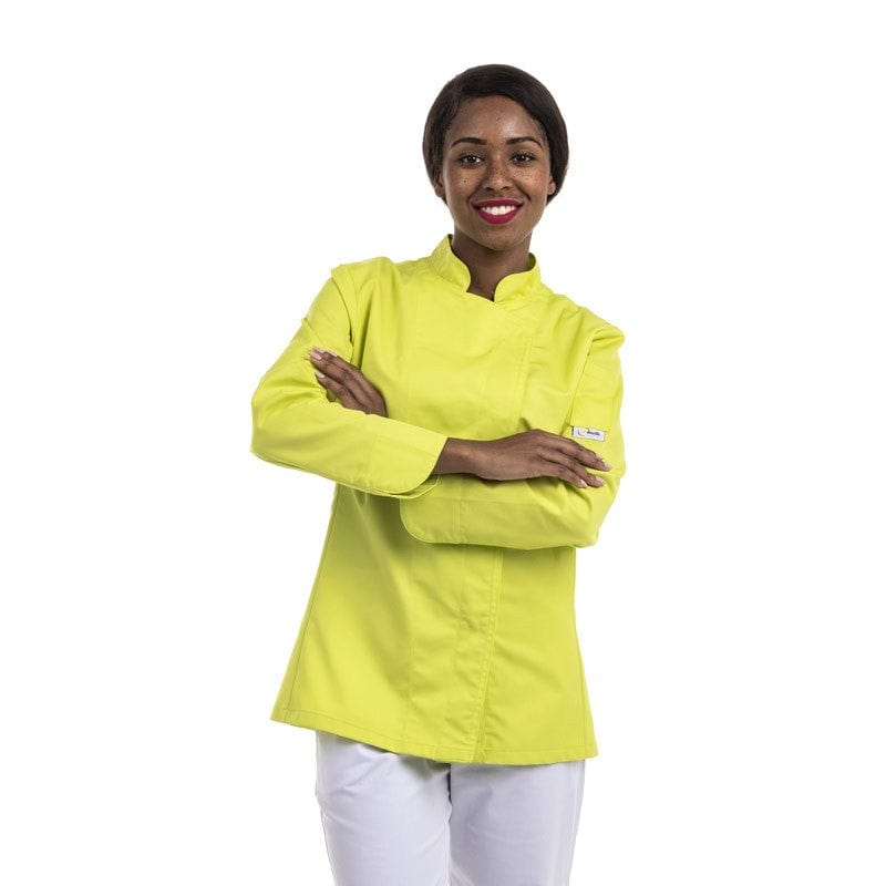 Lime Green Women's Kitchen Coat - MANELLI -  by Manelli | MANELLI``