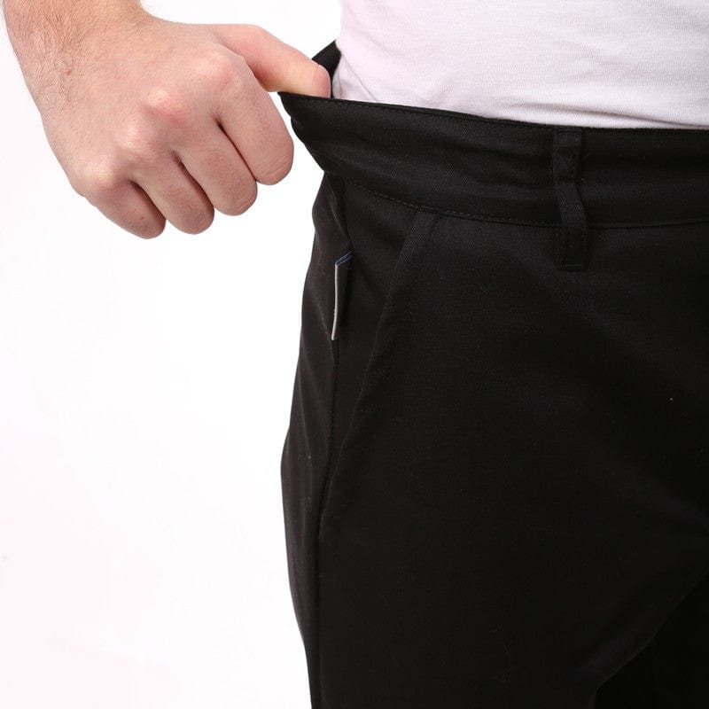 Louis Black Chef Trousers with Buttons - MANELLI -  by Manelli | MANELLI``