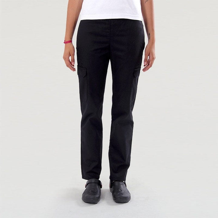 Manelli Black Women's Kitchen Pants with Side Pockets - Manelli -  by Manelli | MANELLI``