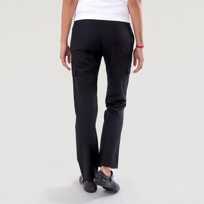 Manelli Black Women's Kitchen Pants with Side Pockets - Manelli -  by Manelli | MANELLI``