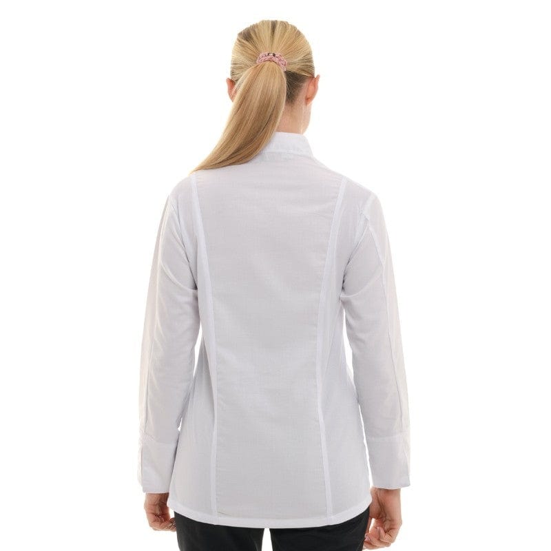 Marbella Women's Kitchen Coat Short Sleeve White - MANELLI -  by Manelli | MANELLI``