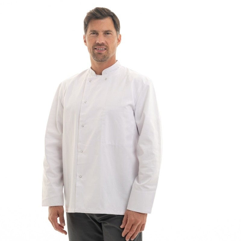 Men's Chef Coat Long Sleeve White - MANELLI -  by Manelli | MANELLI``