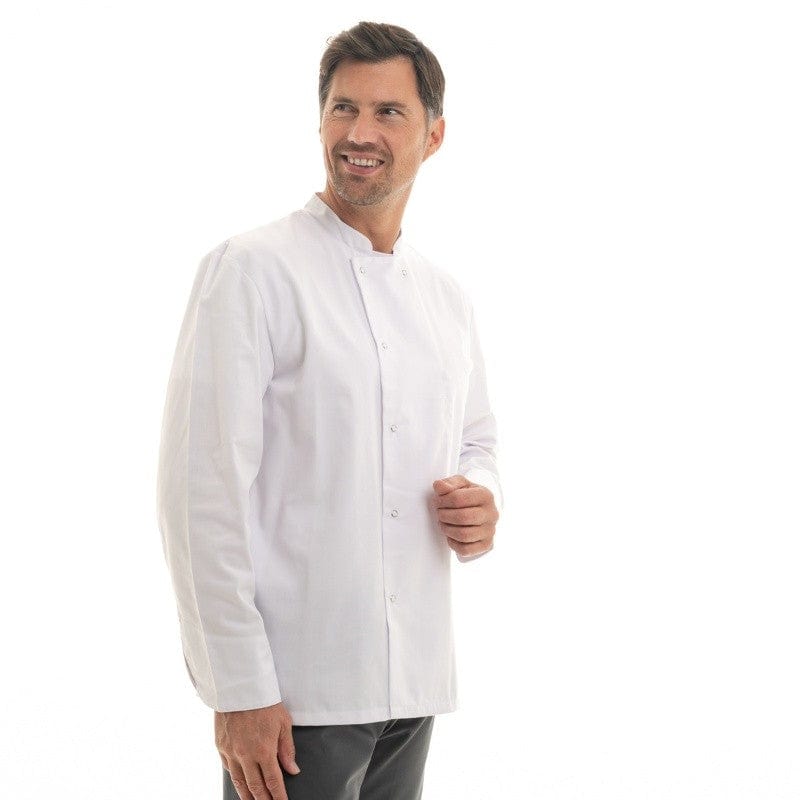 Men's Chef Coat Long Sleeve White - MANELLI -  by Manelli | MANELLI``