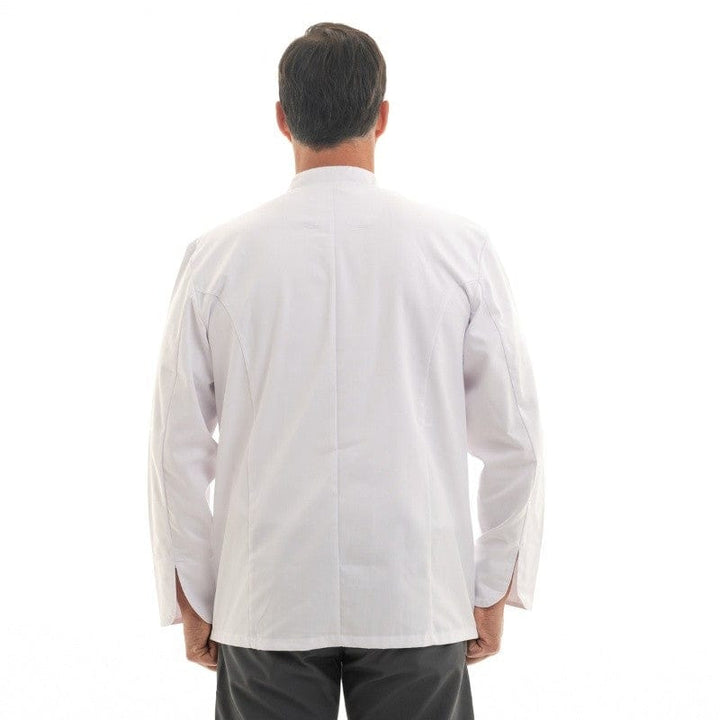 Men's Chef Coat Long Sleeve White - MANELLI -  by Manelli | MANELLI``