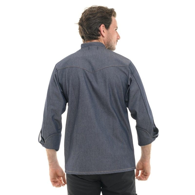 Men's Jean Chef Coat Short Sleeve - MANELLI -  by Manelli | MANELLI``