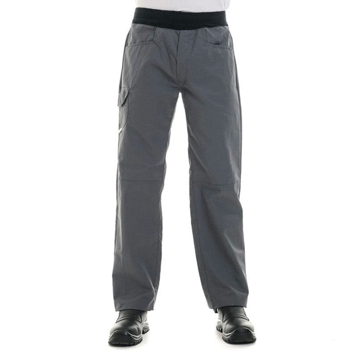 Mixed Gray Comfort Kitchen Trousers - MANELLI -  by Manelli | MANELLI``