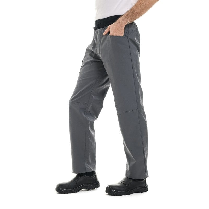 Mixed Gray Comfort Kitchen Trousers - MANELLI -  by Manelli | MANELLI``