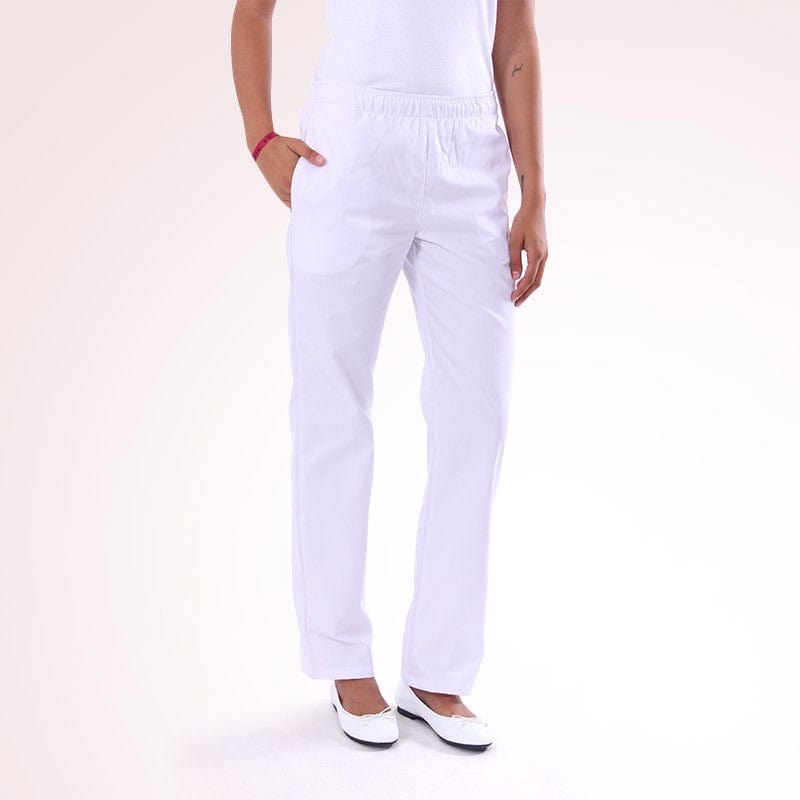 Mixed Kitchen Trousers White ECO/LYOCELL - MANELLI -  by Manelli | MANELLI``