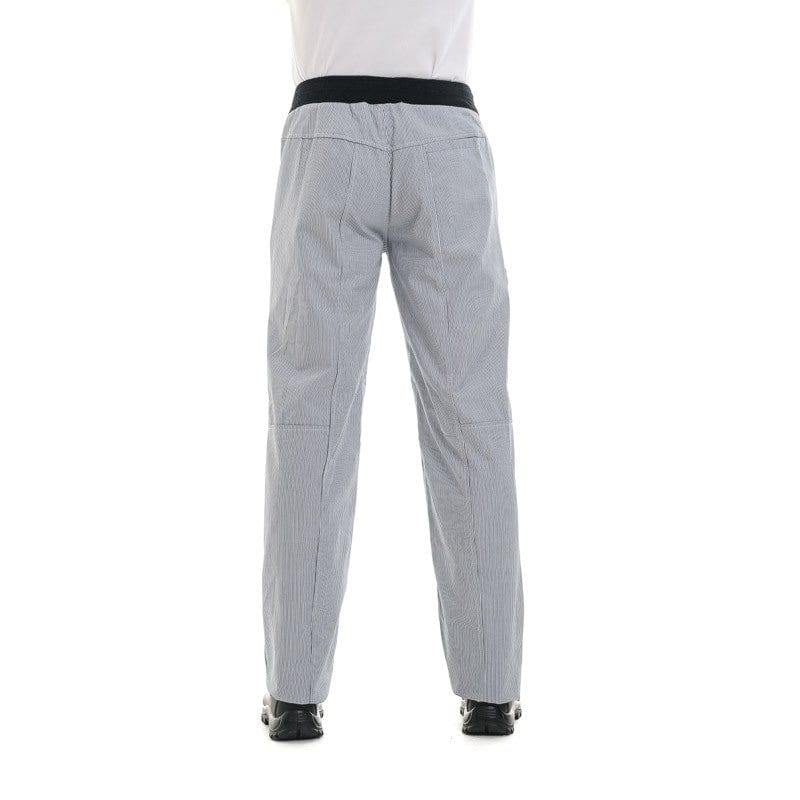 Navy Blue Lined White Pants - MANELLI -  by Manelli | MANELLI``