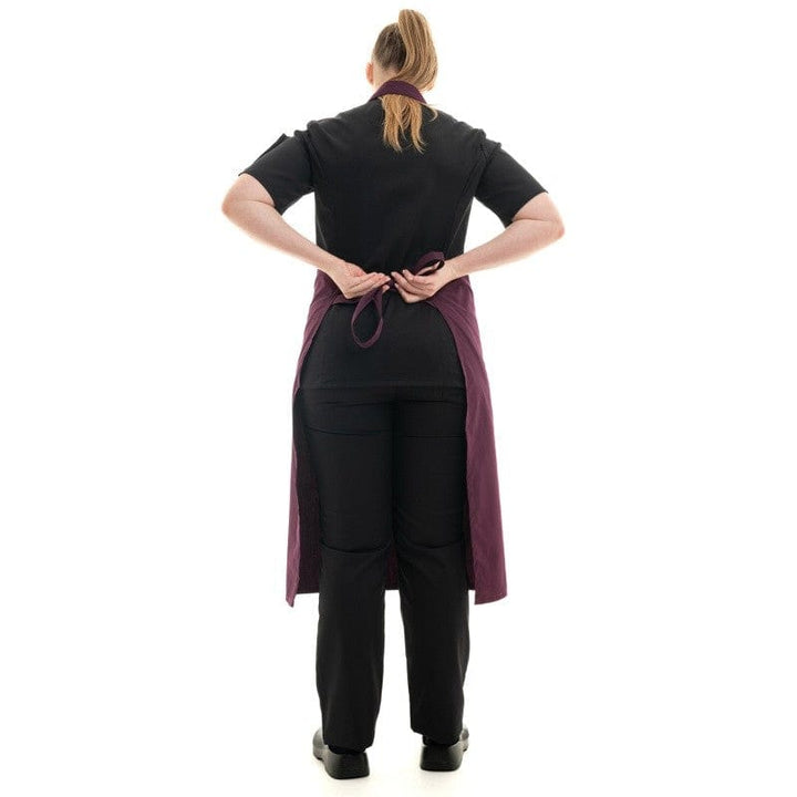 Plum Bib Apron - MANELLI -  by Manelli | MANELLI``