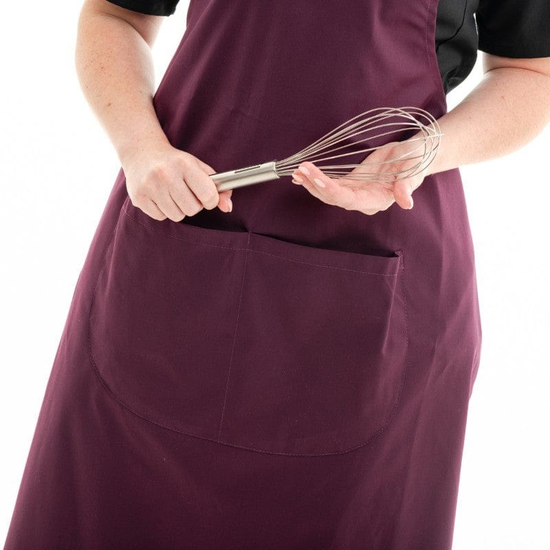 Plum Bib Apron - MANELLI -  by Manelli | MANELLI``