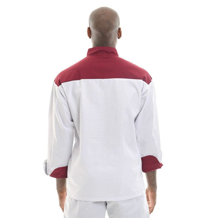 Red Master Short Sleeve or Long Sleeve Chef Coat - MANELLI -  by Manelli | MANELLI``