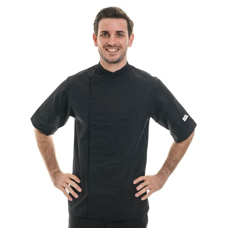Manelli Plus Size Black Chef Coat - Manelli -  by Manelli | MANELLI``