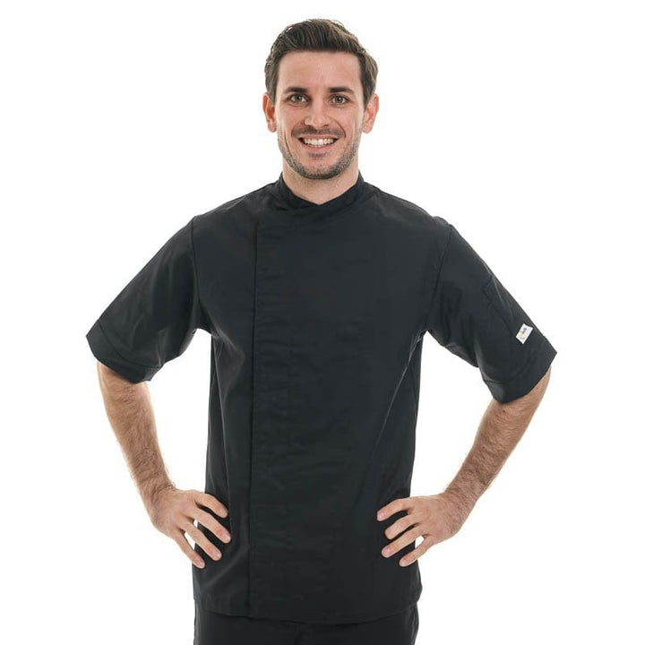 Manelli Plus Size Black Chef Coat - Manelli -  by Manelli | MANELLI``