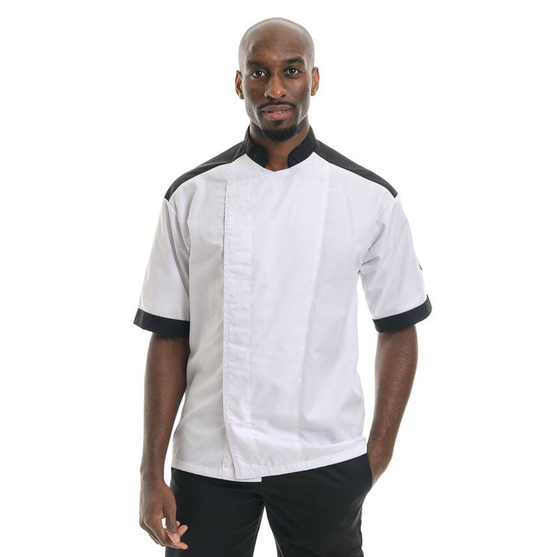 Black Master Short Sleeve or Long Sleeve Chef Coat - MANELLI -  by Manelli | MANELLI``