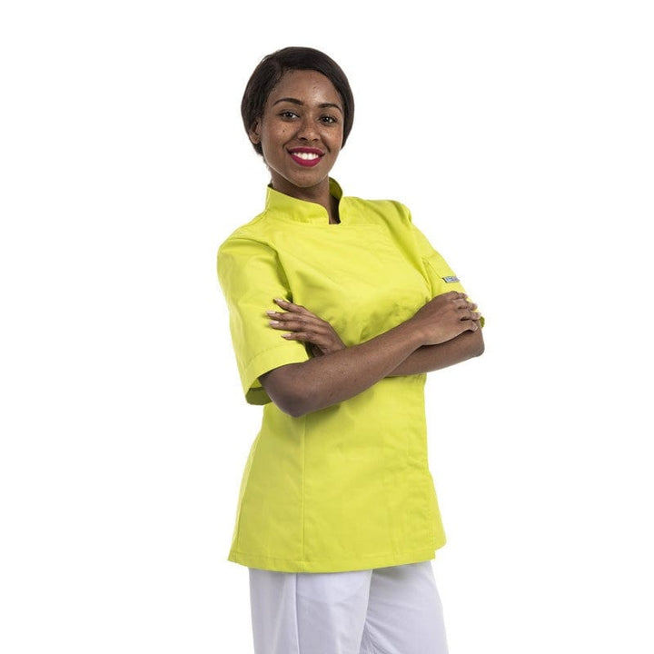 Lime Green Women's Kitchen Coat - MANELLI -  by Manelli | MANELLI``