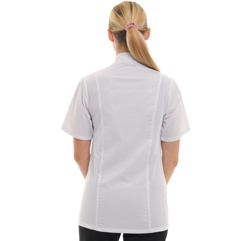 Marbella Women's Kitchen Coat Short Sleeve White - MANELLI -  by Manelli | MANELLI``