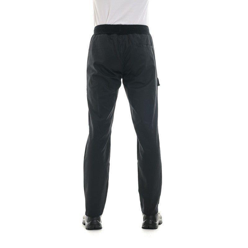 Slim Black Comfort Kitchen Trousers - MANELLI -  by Manelli | MANELLI``